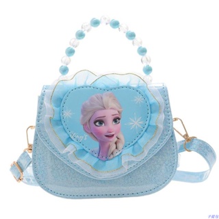 手提包冰雪奇緣兒童包包女童小挎包可愛公主斜挎包愛莎時尚小包包