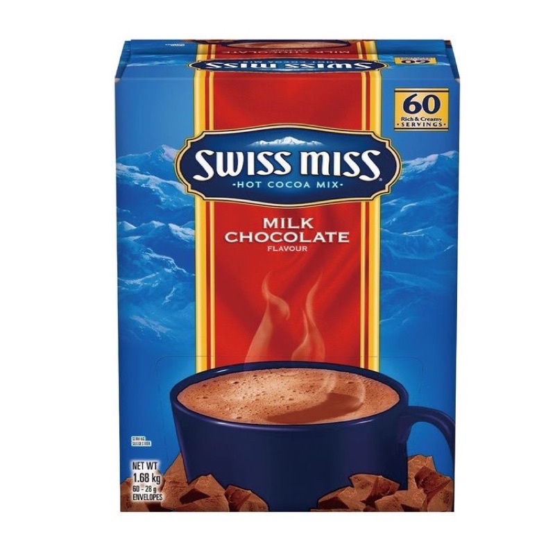 Swiss Miss 瑞士 牛奶可可粉 28g*60入 原廠包裝