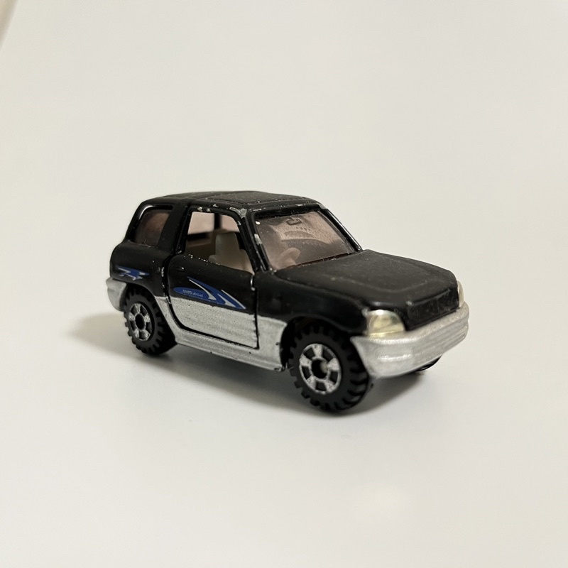 Tomica Toyota Rav4 豐田 RAV4 舊款 可開門 備胎 銀色底盤 黑色塗裝