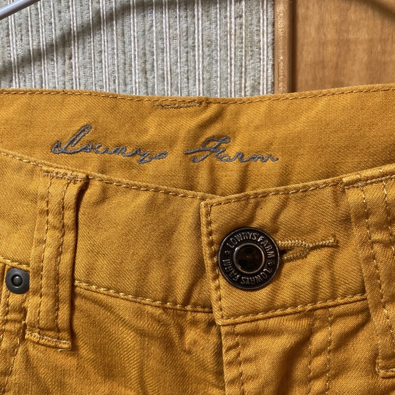 Lowrys farm 日牌低腰緊身牛仔褲