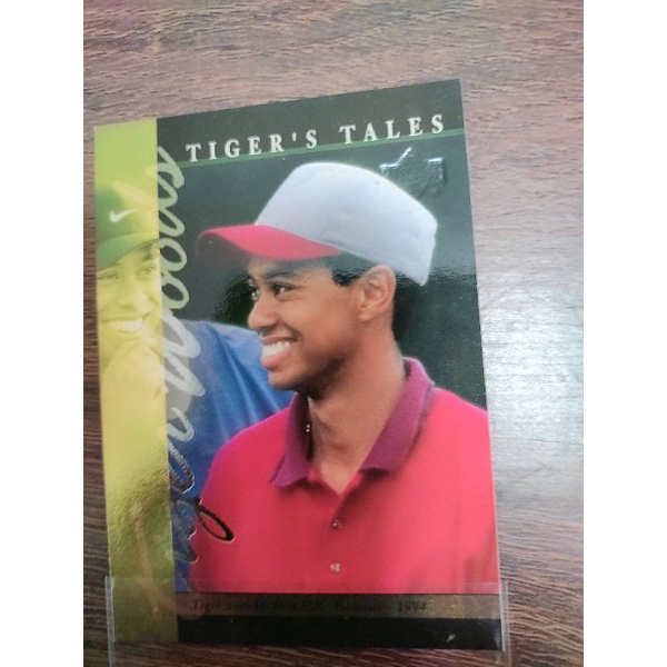 TIGER WOODS TALES 高爾夫球卡TT9