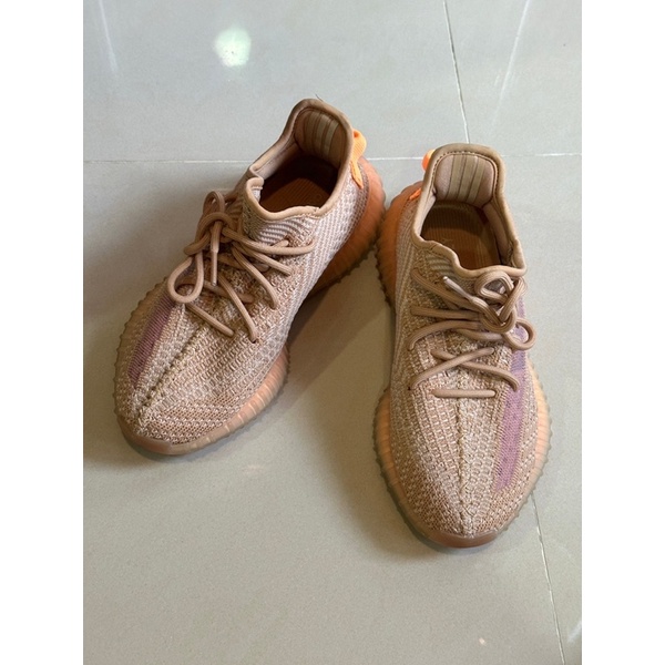 adidas yeezy boost 350V2 CLAY 美洲限定款 EG7490 二手 少穿