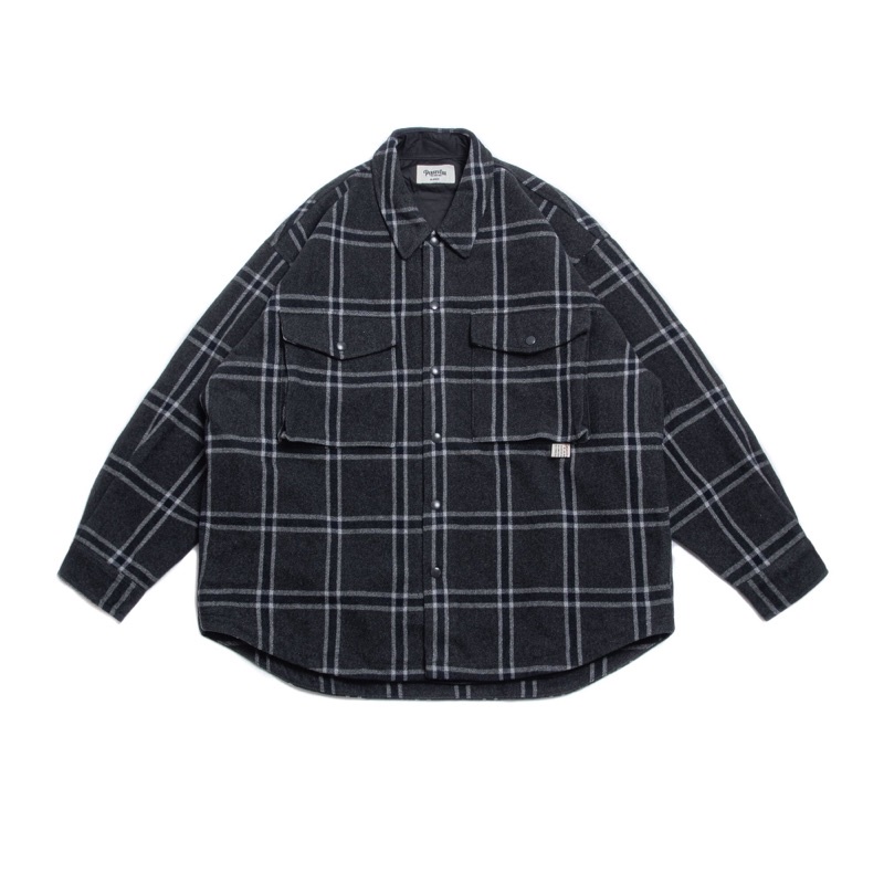 全新灰S PERSEVERE LONG SLEEVE PLAID JAC-SHIRTSS