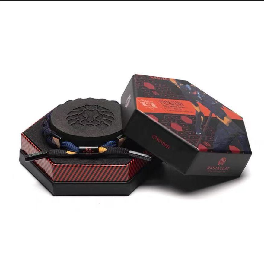 ♝♈✱【精品優惠】飾品 百搭 新世紀福音戰士周邊限定動漫聯名經典款小獅子手鏈手環朋友情侶 手鏈 手環 手繩