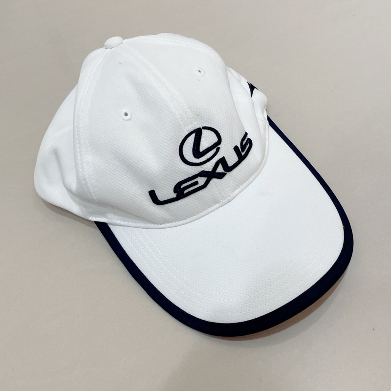 Lexus 凌志 二手帽 帽子 棒球帽 白色