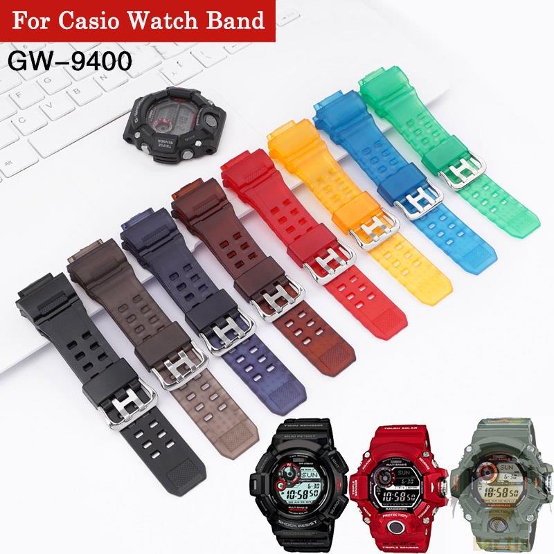 熱銷  Gw 9400 矽膠錶帶, 適用於 Gw-9400 橡膠錶帶貓人系列樹脂手錶配件