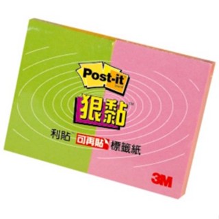 3M Post-it 利貼 狠黏可再貼便條紙-621S-2 墊腳石購物網