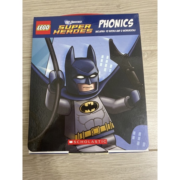 英文繪本 Lego DC Universe Super Heroes Phonics