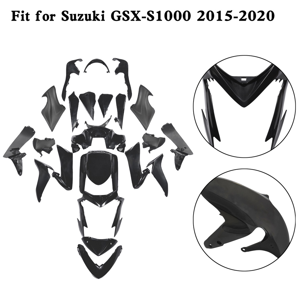 Suzuki GSX-S 1000 2015-2020全車車殼組（素色未上漆）-極限超快感
