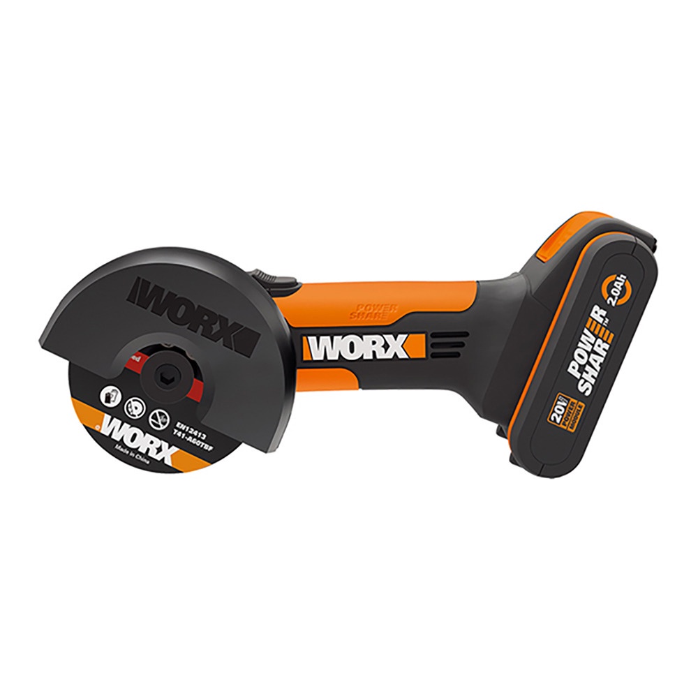 WORX 威克士  20V / 76mm 迷你砂輪/刻磨機(WX801)｜ASTool