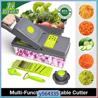 14Pcs Vegetable Cutter Multifunctional Mandoline Slicer Frui
