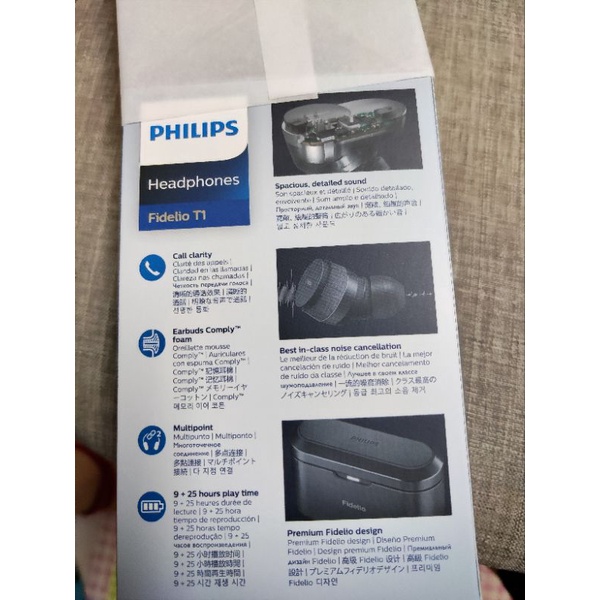 Philips Fidelio T1 真無線藍牙耳機