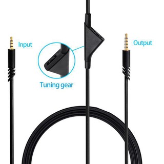 ☻☠▄適用於羅技Astro A10 A30 A40 音量調節耳機線音頻線