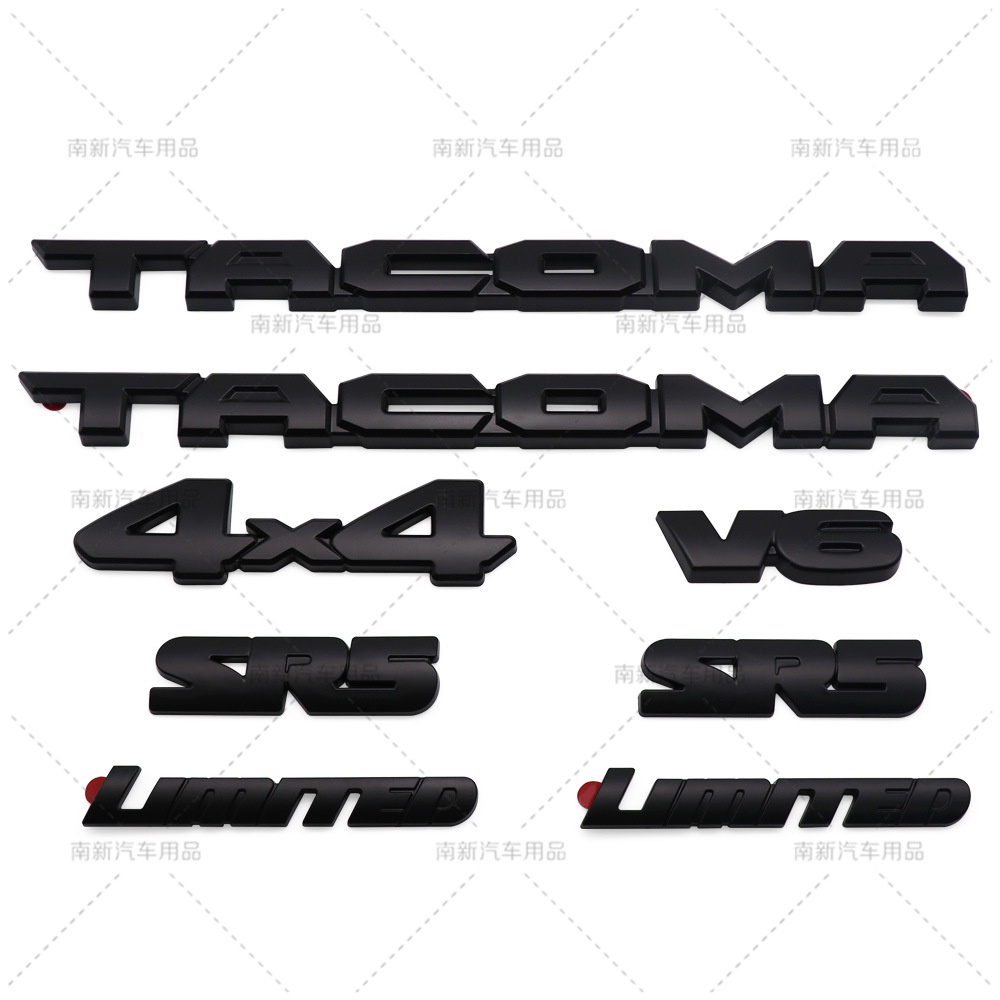 유✂✷新款TACOMA覆蓋車標 適用于豐田塔庫瑪3D立體貼標 皮卡V6 4X4 SR5