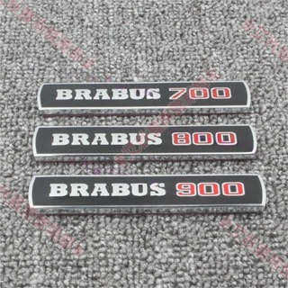 艾秋免運☆新款賓士改裝BRABUS金屬車頭BRABUS700 800 900側標車貼巴博斯G800車標後尾標裝飾車貼