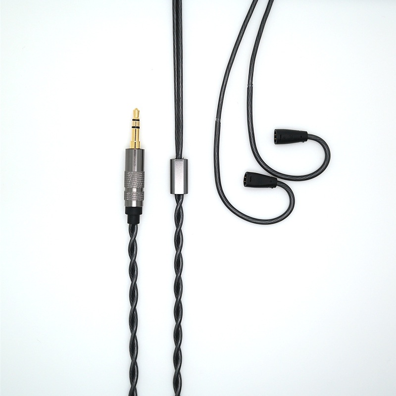 ♪▄♞耳機鍍銀線適用于MMCX IE80 IM耳機線DIY升級線
