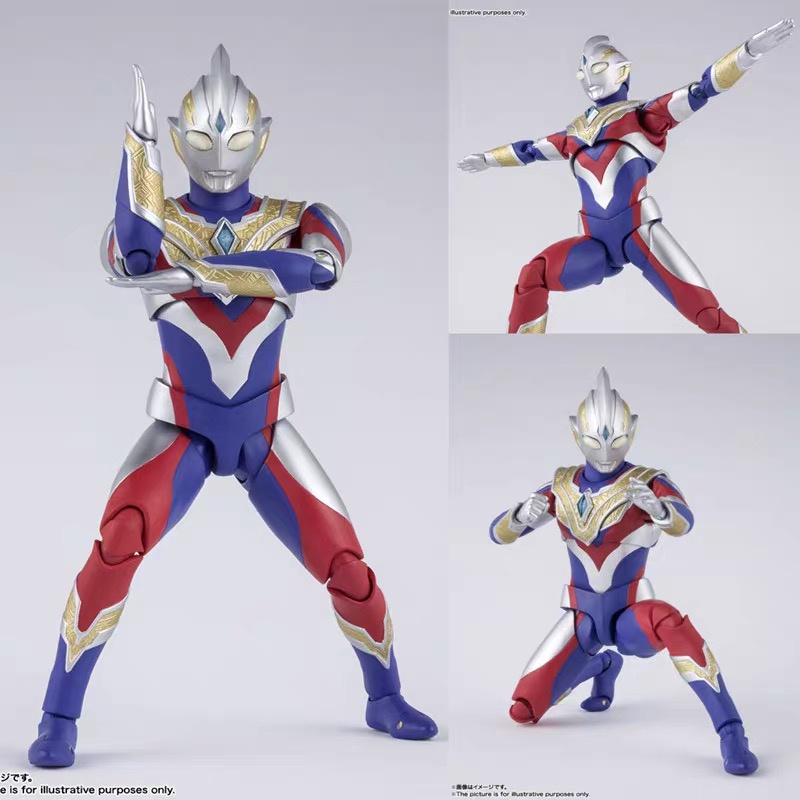 【台灣出貨】超人力霸王賽羅關節可動迪迦17釐米捷德超人力霸王銀河超人力霸王歐布超人力霸王 澤塔奧特曼兒童玩具