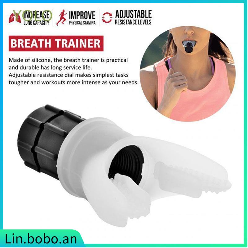 Breathing Breathing Trainer Face Mouthpiece Lung Fitness Tra