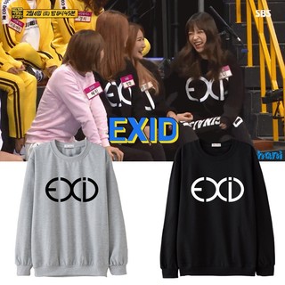 ∣∤∦明星同款★EXID安希妍HaNi安孝真LE許率智徐惠璘樸正花同款男女衛衣外套 情侶款衛衣 長袖衛衣 套頭衛衣外套