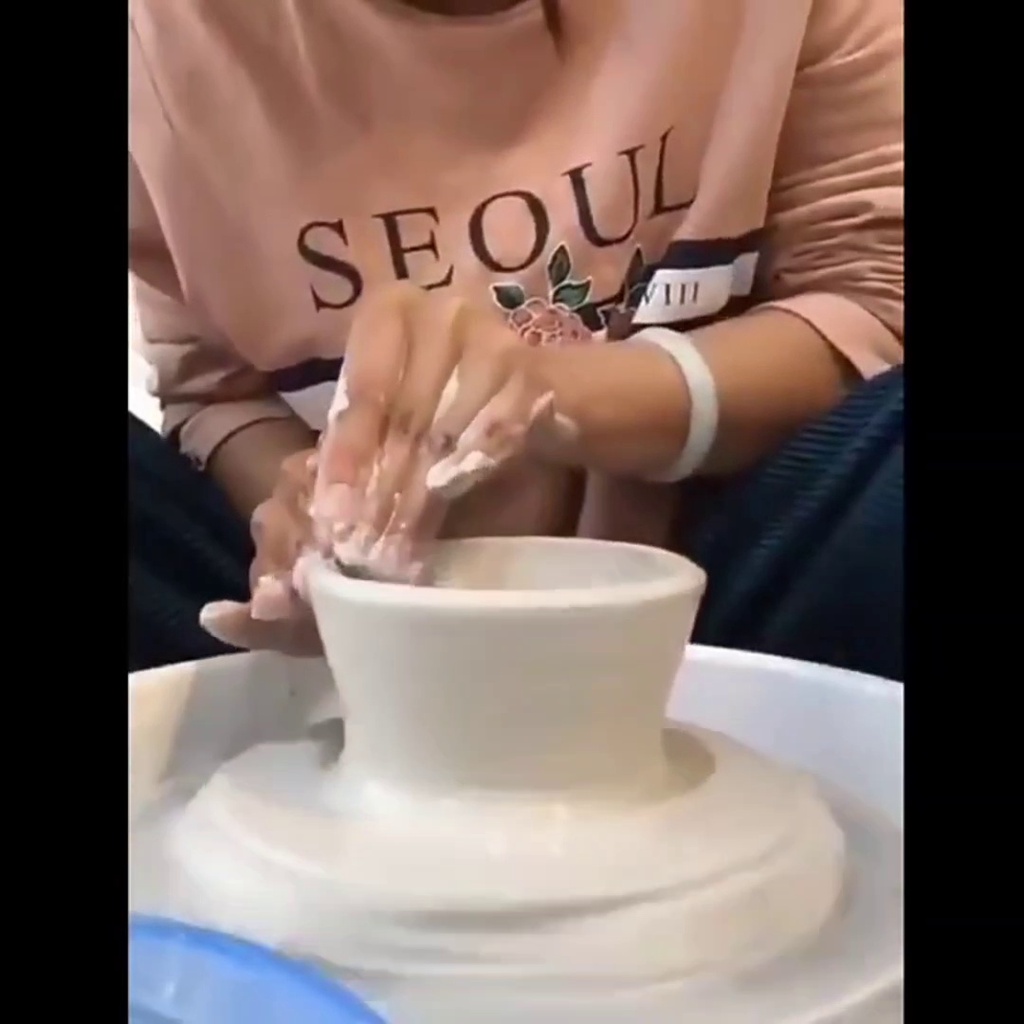新品拉坯機陶藝機家用成人兒童陶泥機小型陶吧教學迷你電動陶瓷拉胚機原創