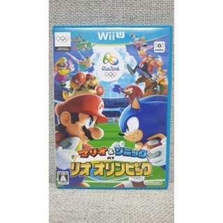 WiiU Wii U 二手 瑪利歐＆索尼克 AT 里約熱內盧奧運 2016 日文版