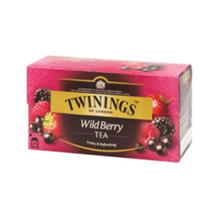 “蝦皮店到店”全新 唐寧茶 Twinings 綜合野莓茶 莓果風味茶 綜合莓果茶 一盒25包入