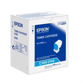 EPSON C13S050749 促銷 兩支特價 原廠藍色碳粉匣S050749 適用AL-C300N/AL-C300DN