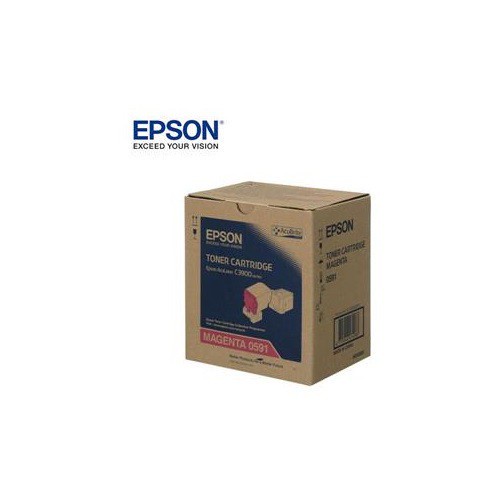 EPSON C13S050591 洋紅色碳粉匣S050591 適用CX37DNF/AL-C3900N/C3900DN