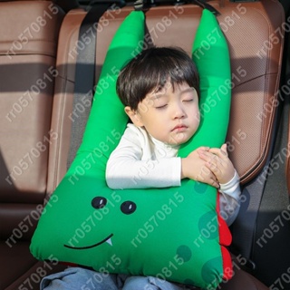 上新車載睡覺神器枕頭兒童抱枕后排安全帶護肩套靠枕車內睡枕汽車用品rr0570815