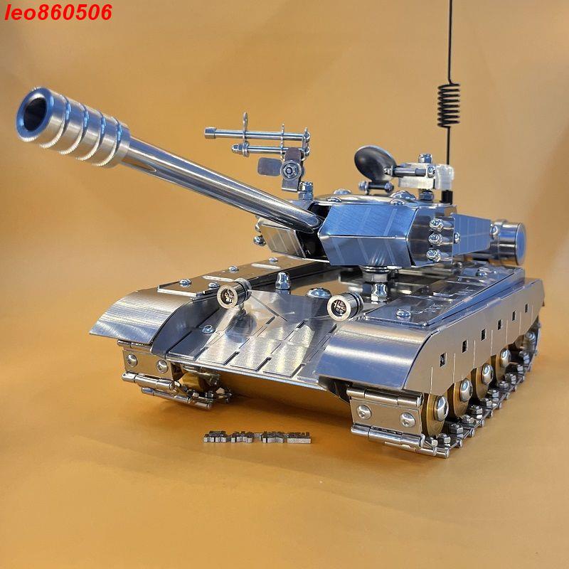 合金坦克不銹鋼99a大坦克模型金屬仿真超大號藝術品擺件小孩禮物