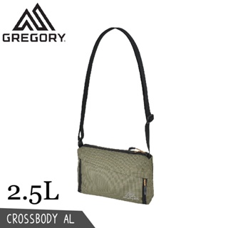 【GREGORY 美國 2.5L CROSSBODY AL 輕量肩背包《卡其綠》】138248/側背包/腰包/郵差包