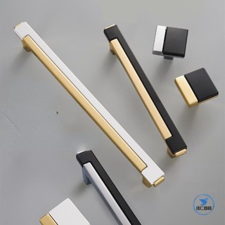 【臺灣熱賣】 雙拼廚房櫃門拉手輕奢 床頭櫃抽屜拉手單孔現代簡約 北歐櫥櫃把手/JR