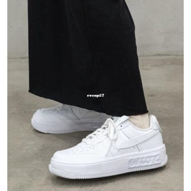 Nike Air Force 1 Fontanka AF1 全白 滿天星 反光 休閒滑板鞋 DQ5021-100女鞋