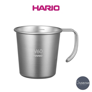 HARIO V60戶外用金屬推疊杯 露營必備 O-VSM-30-HSV Gusense Select 現貨