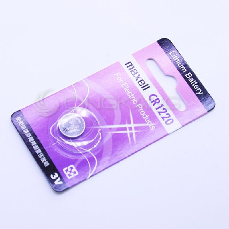 京港電子⚡MAXELL鋰電池 CR1220 紫卡