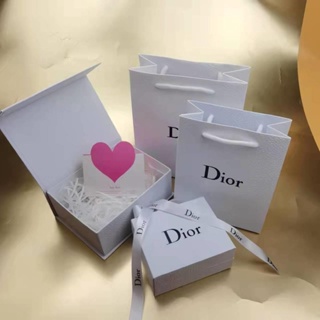 專櫃原版迪奧Dior紙袋香水包裝盒迪奧口紅禮盒裝包裝袋禮盒手提袋