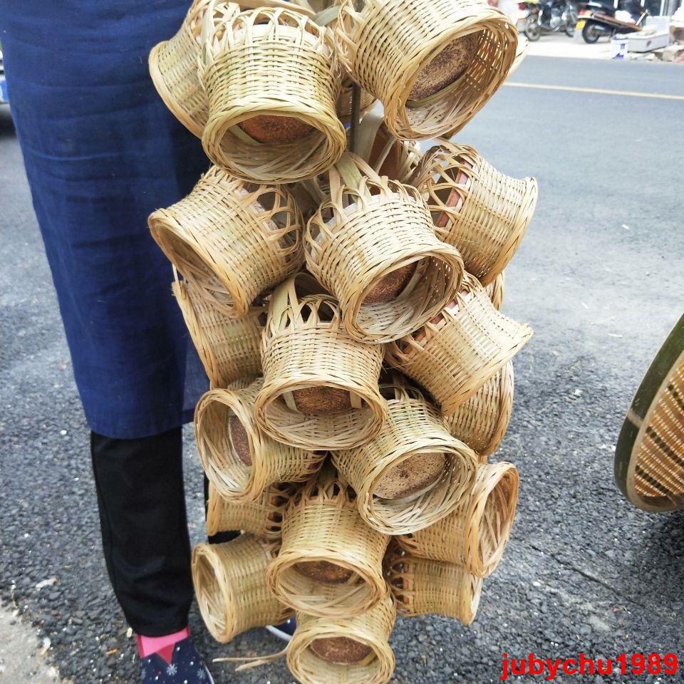 【暢銷熱賣】## 閩南特色工藝品竹編火籠 結婚專用竹火爐 取暖爐 暖手寶 火炭竹籠