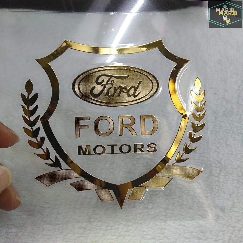 MAR 車標貼紙 FORD 側標 車貼 貼標 三角窗 貼紙 車標 Mondeo FOCUS fiesta ST