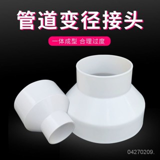 「新品推薦」🔥ABS塑膠新風管道變徑圈排風管異徑大小頭PVC管轉換接頭75100變150 OHK7
