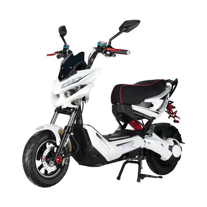 【現貨速發】新款廠家直銷極客X戰警戰狼電動踏板摩托車60-72高速雙人電動車
