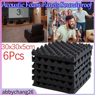 30x30x5cm Acoustic Foam Panels Soundproof Padding Studio Foa