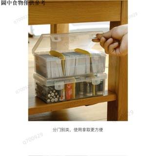 ✨免運 日本進口 桌面收納 收納盒 辦公文具 整理盒 名片盒 防塵盒 分格盒 透明盒 透明收納盒 防塵分格盒 壹品