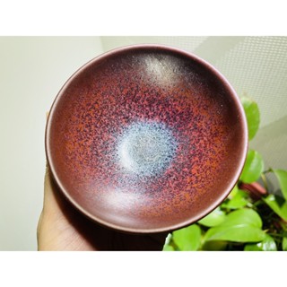 建盞茶杯 主人杯 鐵銹銀霜 斂口束口 不倒翁 原礦原釉 品茗茶具 手作工藝