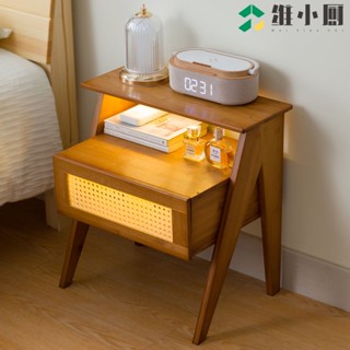 【現貨熱銷】維小廚邊幾小茶幾小桌子客廳沙發邊櫃家用置物架臥室床頭櫃收納櫃