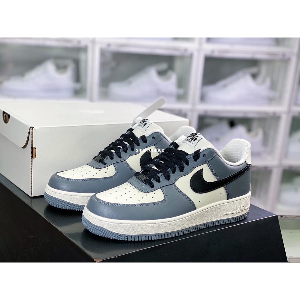 Nike Air Force 1 Low 空軍 白灰黑 經典休閑滑板鞋 男女款 FD9063-100