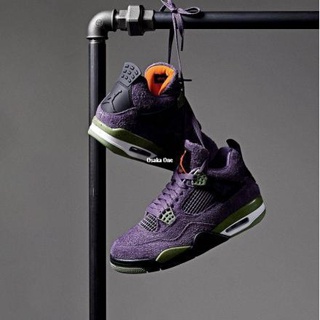 Air Jordan 4 Retro" Canyon Purple" 紫葡萄 麂皮 籃球鞋 AQ9129-500
