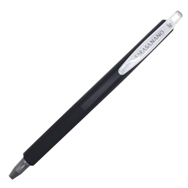 斑馬ZEBRA Sarasa NANO JJXZ72 鋼珠筆0.38mm-黑 墊腳石購物網