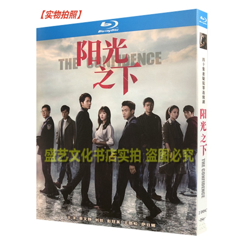 新款上市BD藍光碟 40集懸疑犯罪劇 陽光之下/掌中之物 2碟高清版 蔡文靜20756