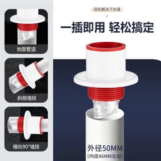 下水管防臭密封圈塞洗手臉盆堵口器廚房洗衣機排水管道防返臭神器.洗衣機，廚房水槽，面盆下水
