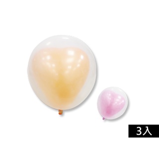 珠友 台灣製-10吋雙層氣球/小包裝 (BI-03036)